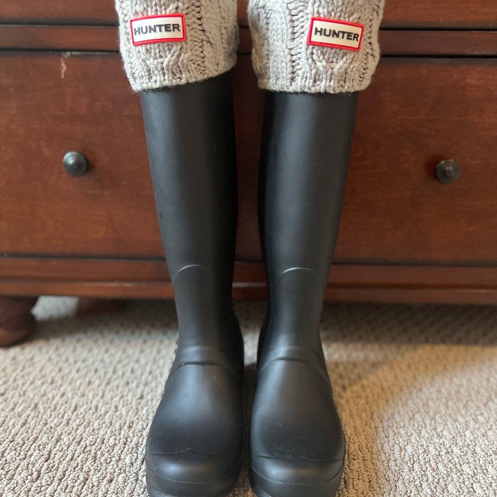 Hunter rain boots